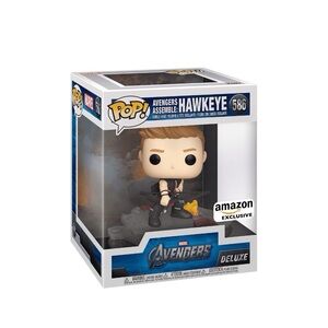 Funko Pop Deluxe Marvel Avengers Hawkeye #586